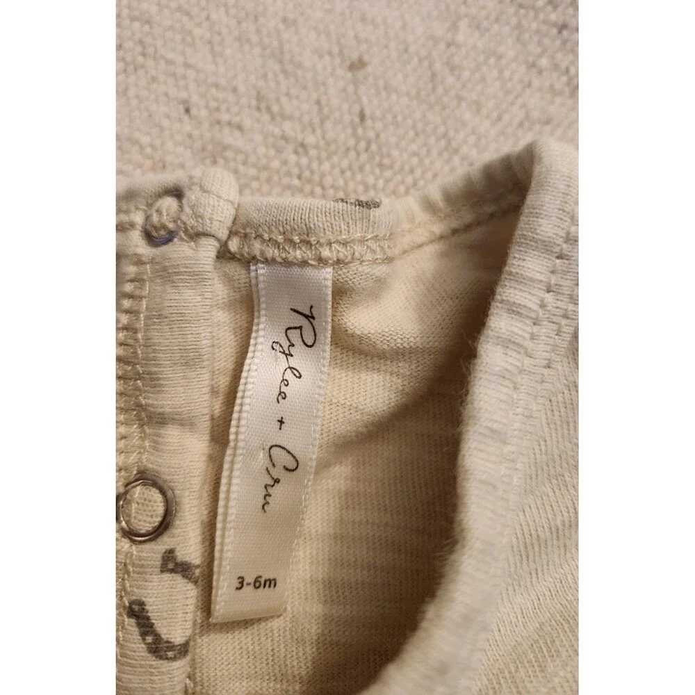 Rylee and cru dash romper horseshoes size 3-6 months